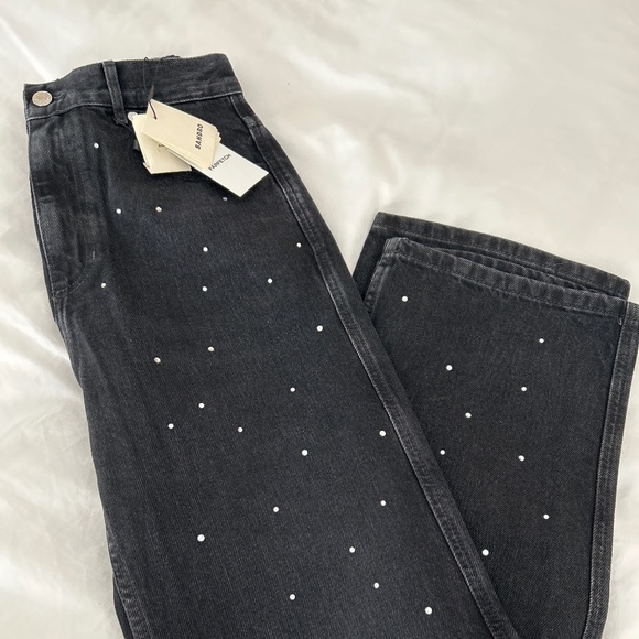 SANDRO Paris Rhinestone Jeans